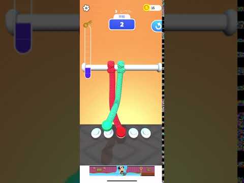 Tangle Mater 3D 攻略動画 レベル003