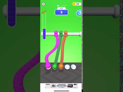 Tangle Mater 3D 攻略動画 レベル010