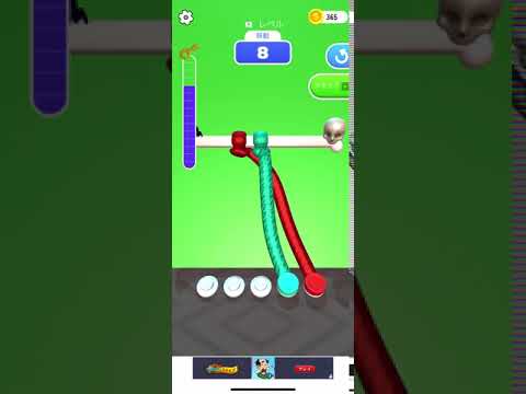 Tangle Mater 3D 攻略動画 レベル012