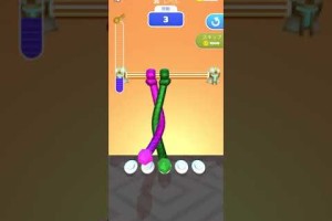 Tangle Mater 3D 攻略動画 レベル025