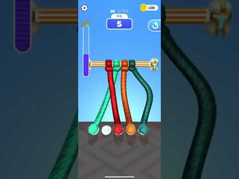 Tangle Mater 3D 攻略動画 レベル028