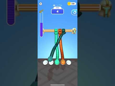Tangle Mater 3D 攻略動画 レベル029