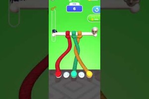 Tangle Mater 3D 攻略動画 レベル034