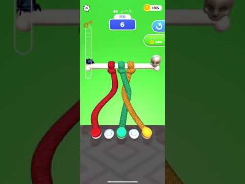 Tangle Mater 3D 攻略動画 レベル034