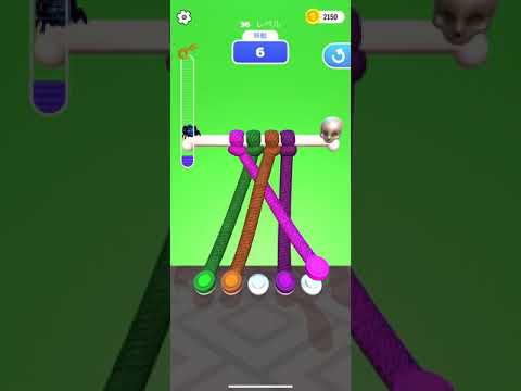 Tangle Mater 3D 攻略動画 レベル036