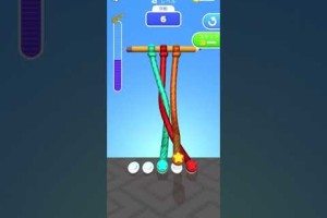 Tangle Mater 3D 攻略動画 レベル042