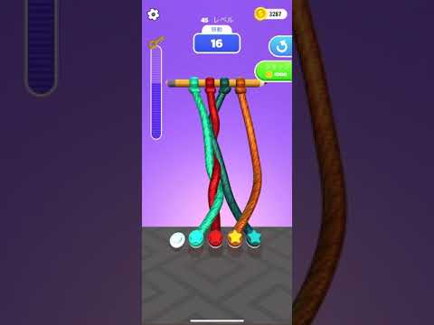Tangle Mater 3D 攻略動画 レベル045
